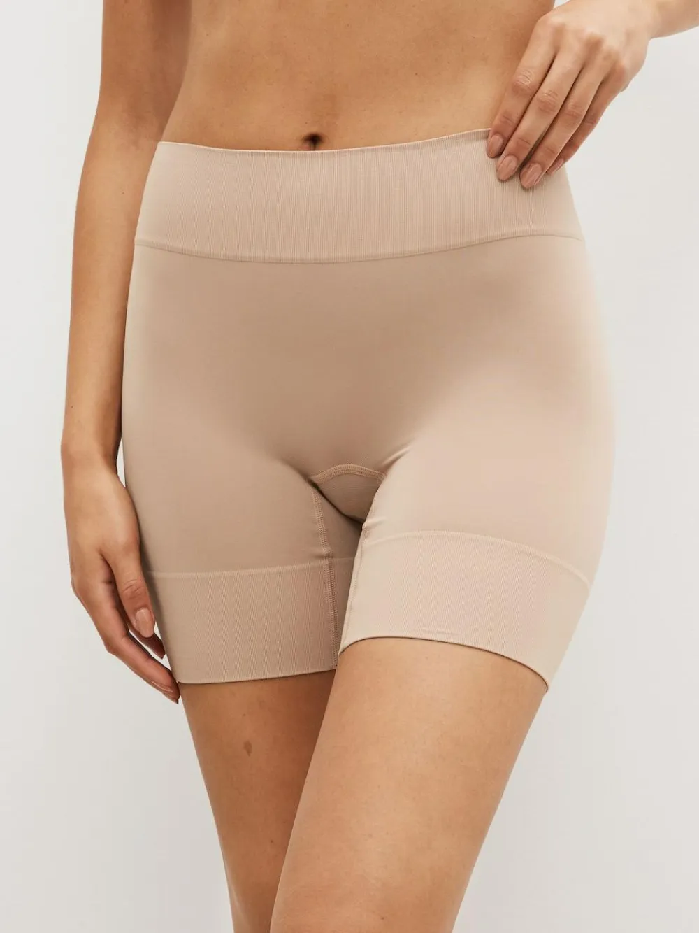 Clearance Next Seamless Smoothing Anti-Chafe Shorts 2 Pack Black / Pastel Rose Nude