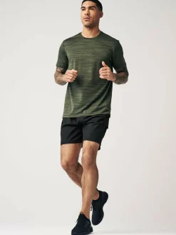 New Next Active Cargo Gym Training Shorts Black