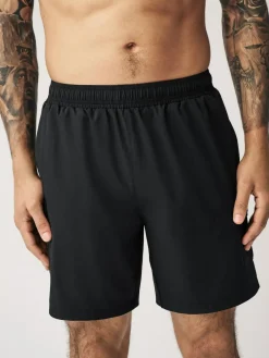 New Next Active Cargo Gym Training Shorts Black