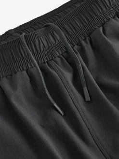 New Next Active Cargo Gym Training Shorts Black