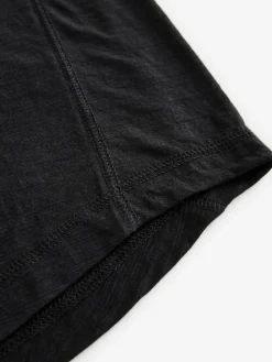 New Next Active Crew Neck Lightweight Short Sleeve T-Shirt Black