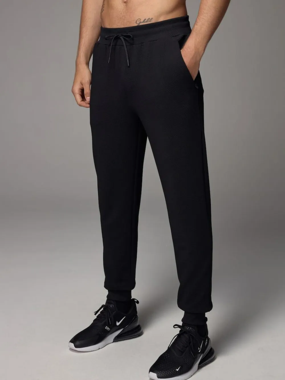 Best Next Black Active Gym Texture Training Joggers