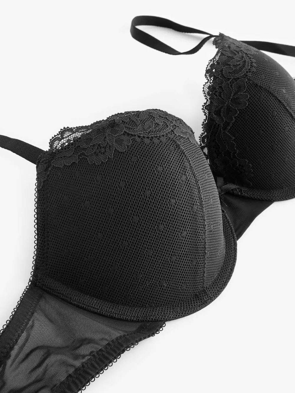 Clearance Next A-DD Push Up Padded Balcony Bra Black