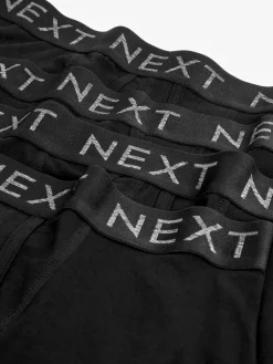 Next Black A-Front Cotton Rich Boxers 15 Pack^ Underwear|Underwear