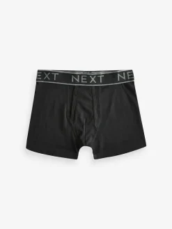 Next Black A-Front Trunks 5 Pack (3-16yrs)^BOY Underwear