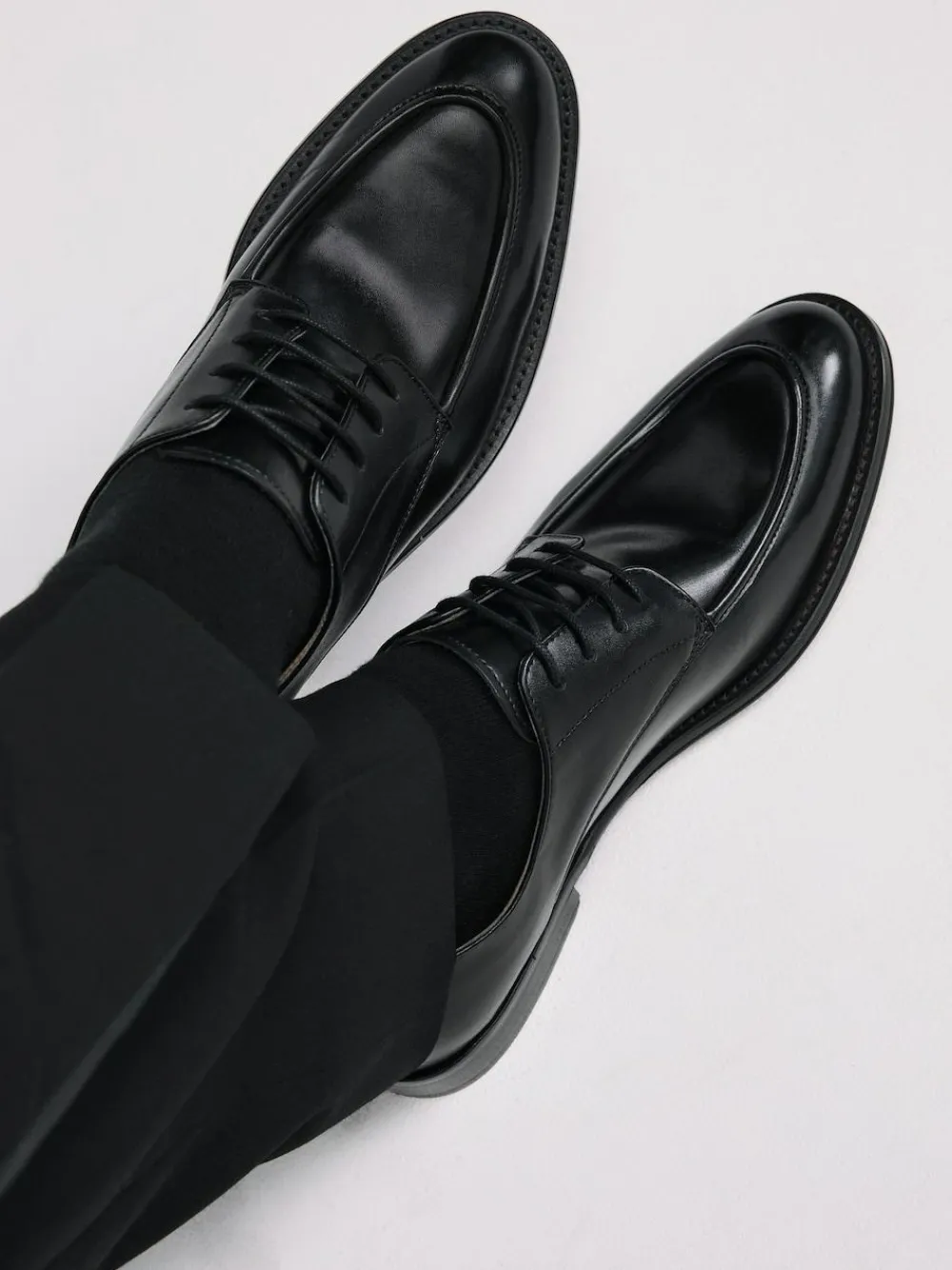 Clearance Next Black Apron Front Shoes