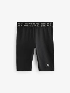Next Black Base Layer Shorts (3-16yrs)^BOY Underwear|Thermals