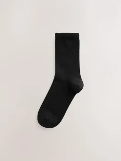 Hot Next Black Basic Ankle Socks 10 Pack