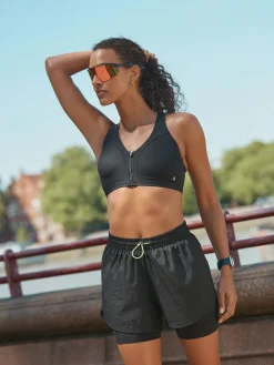 Next B-GG Active Sports High Impact Dry Tech Zip Front Bra^Women Bras|Sportswear