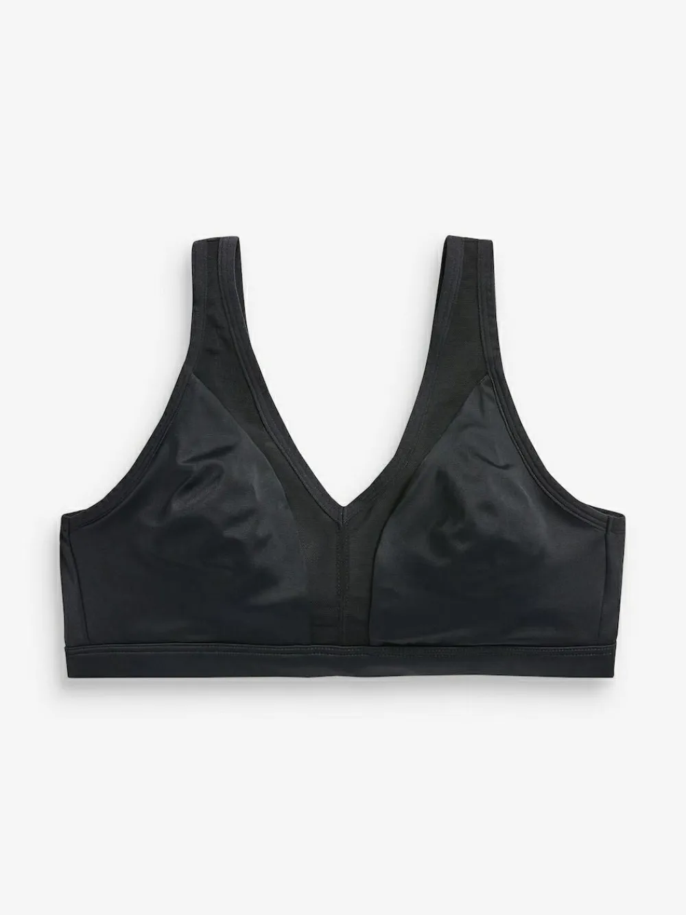 Outlet Next B-H Total Support Non Wire Ultimate Comfort Bra Black