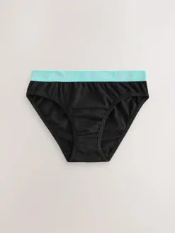 Next Bikini Briefs 7 Pack (5-16yrs) Black