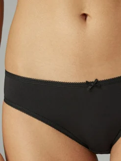 New Next Bikini Microfibre Knickers 7 Pack Black