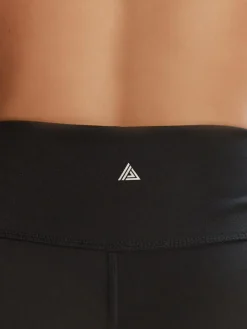 Next Black Booty Sports Dry Tech Tummy Control Shorts^Women Shorts