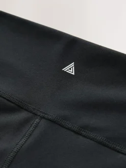 Next Black Booty Sports Dry Tech Tummy Control Shorts^Women Shorts