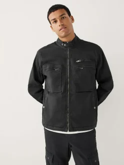 Next Borg Lined Zip Through Funnel Jacket^ Coats & Jackets|Coats & Jackets