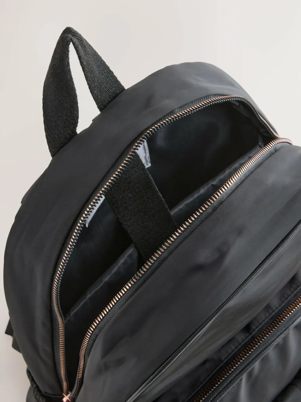 Next Black Bow Backpack^ Bags