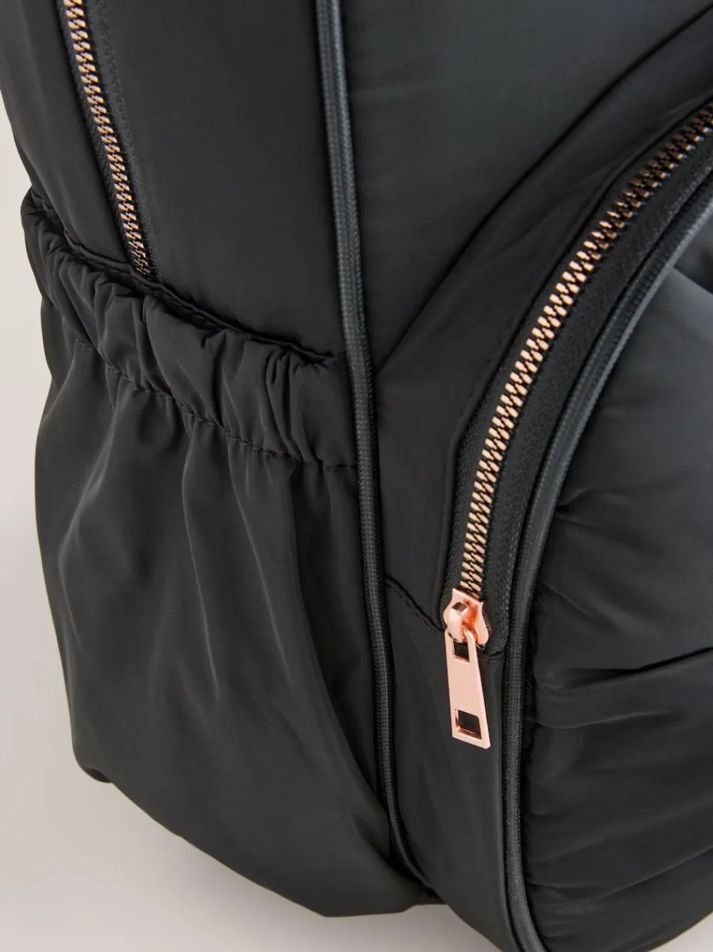 Next Black Bow Backpack^ Bags