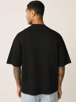 Best Next Boxy Heavyweight T-Shirt Black