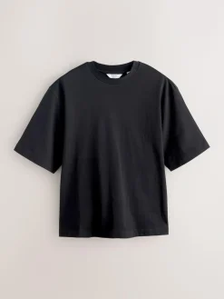 Best Next Boxy Heavyweight T-Shirt Black