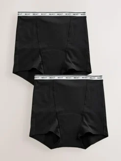 Next Boyshort Heavy Flow Period Knickers 2 Pack^Women Panties