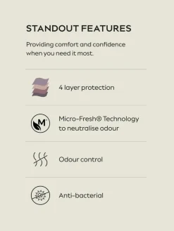 Next Black Brazilian Anti Leak Knickers 2 Pack