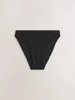 Next Black Brazilian Anti Leak Knickers 2 Pack