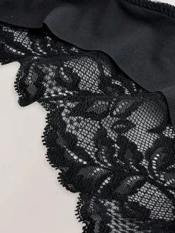 Next Brazilian Lace Back NVPL Knickers 7 Pack^Women Panties|All Lingerie