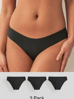 Next Brazilian No VPL Comfort Knickers 3 Pack^Women Panties