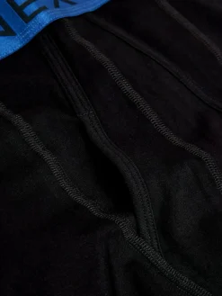 Next Black Bright Colour Shiny Waistbands A-Front Boxers 10 Pack^ Underwear|Underwear