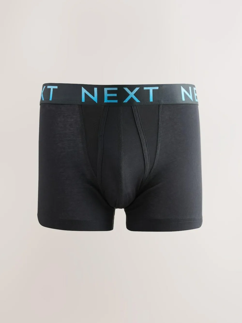 Next Black Bright Ombre Text Waistband 10 pack Cotton Rich Blend Hipsters Boxers^ Underwear|Underwear