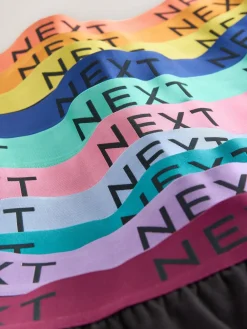 New Next Black Bright Waistband Loose Boxers