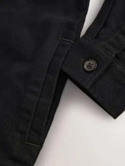 Sale Next Brushed Overshirt (3-16yrs) Black