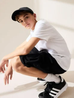 Online Next Canvas 100% Cotton Cap 1-16 years (3mths-16yrs) Black