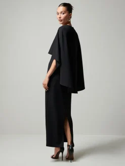 Sale Next Black Cape Maxi Dress