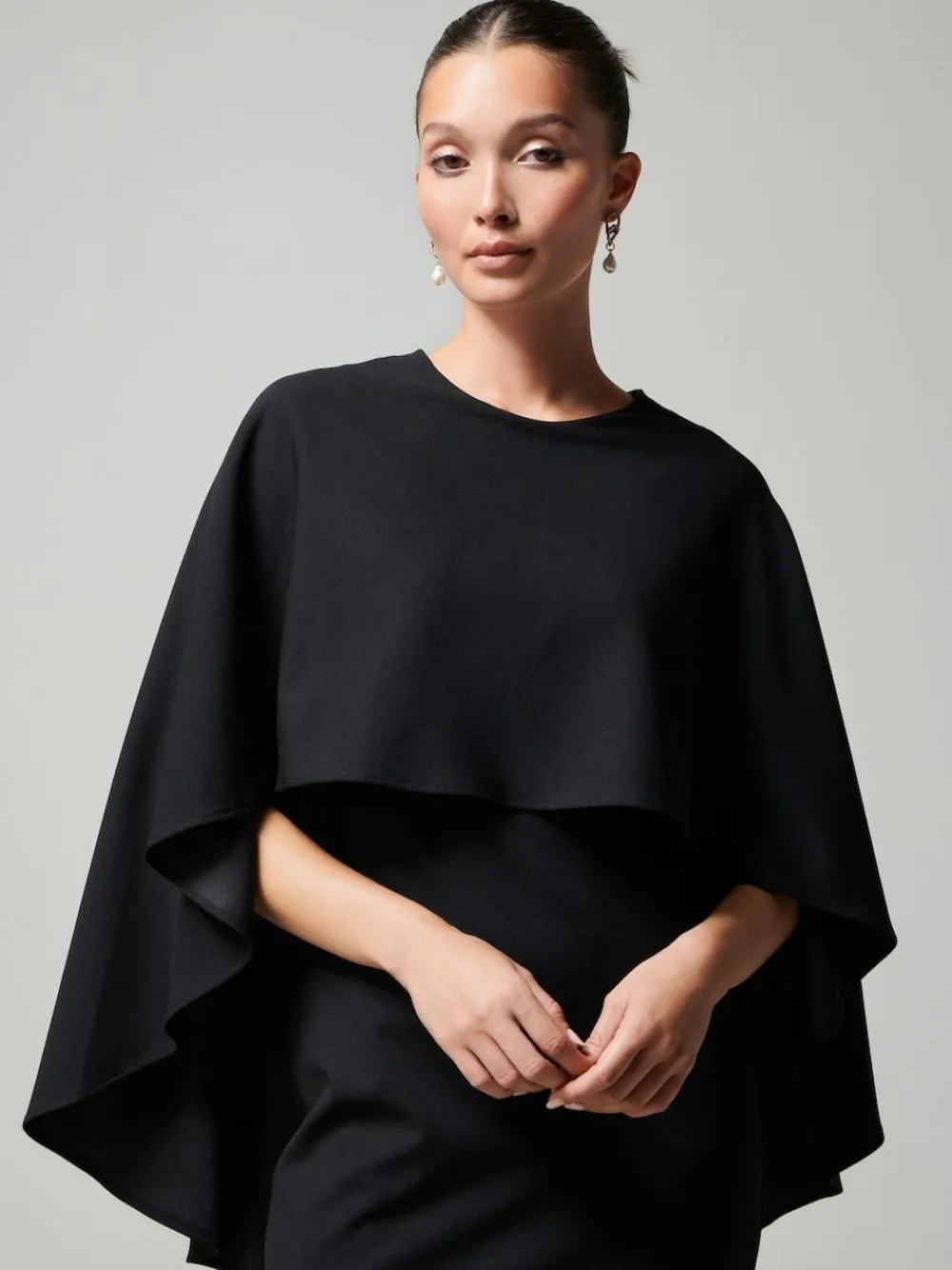 Sale Next Black Cape Maxi Dress