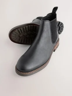 Next Casual Leather Chelsea Boots^ Boots|Boots