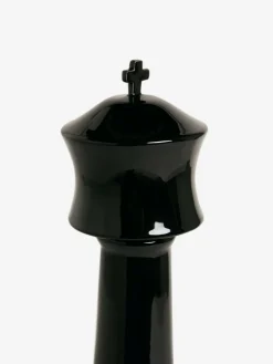 Outlet Next Black Ceramic King Chess Piece Ornament