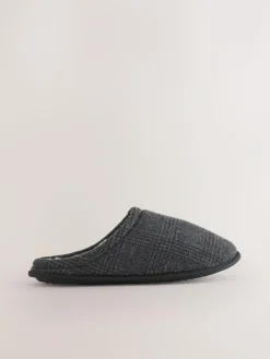 Next Check Mule Slippers^ Slippers|Slippers
