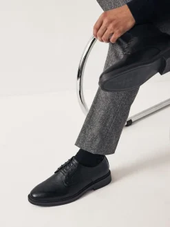 Next Black Chunky Sole Derby Shoes^ Shoes