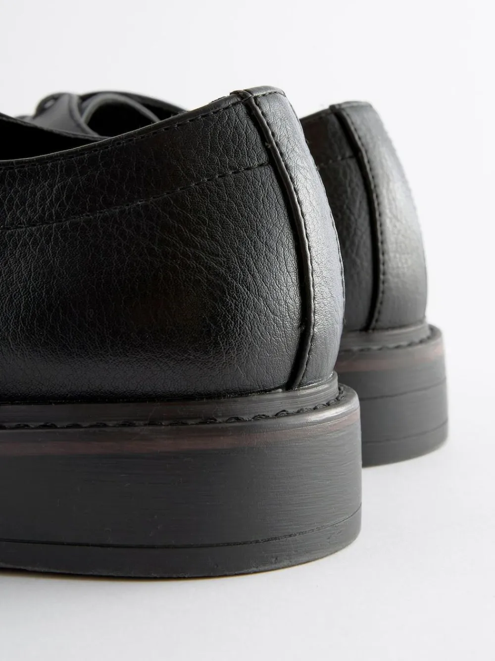 Next Black Chunky Sole Derby Shoes^ Shoes