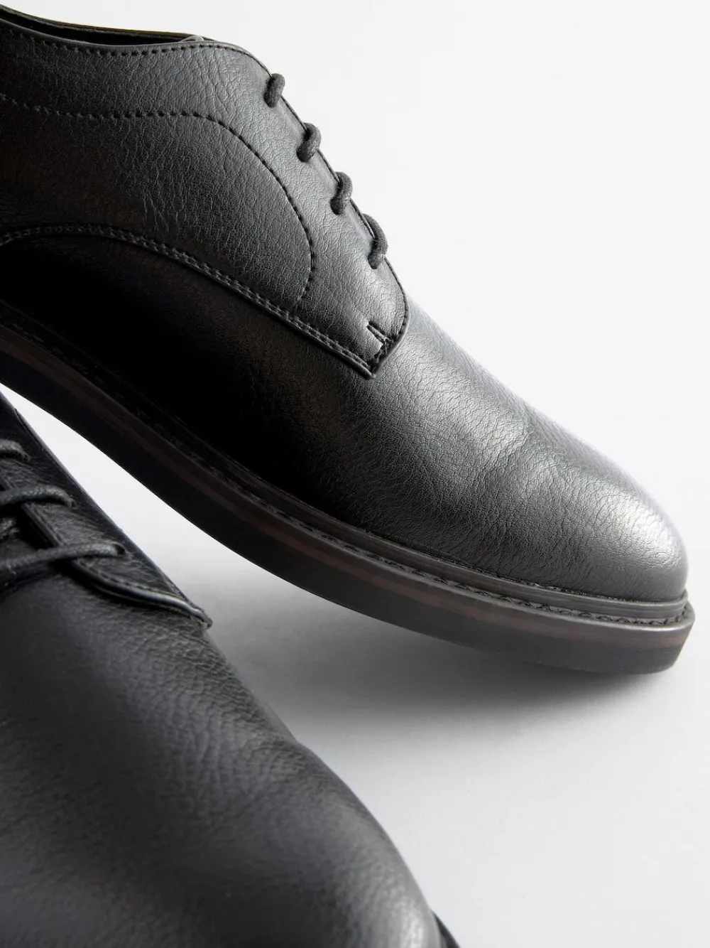 Next Black Chunky Sole Derby Shoes^ Shoes