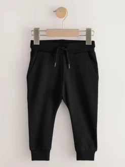 Next Black Classic Jersey Joggers (3mths-7yrs)