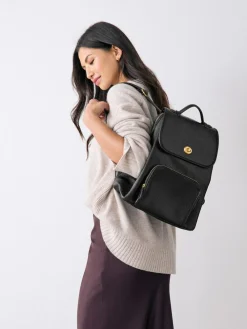 Online Next Black Clean Backpack