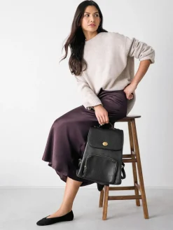 Online Next Black Clean Backpack