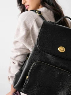 Online Next Black Clean Backpack