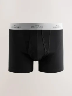 Next Black Comfort Soft 4 pack Signature A-Fronts Boxers^ Underwear|Underwear