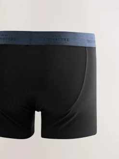 Next Black Comfort Soft 4 pack Signature A-Fronts Boxers^ Underwear|Underwear