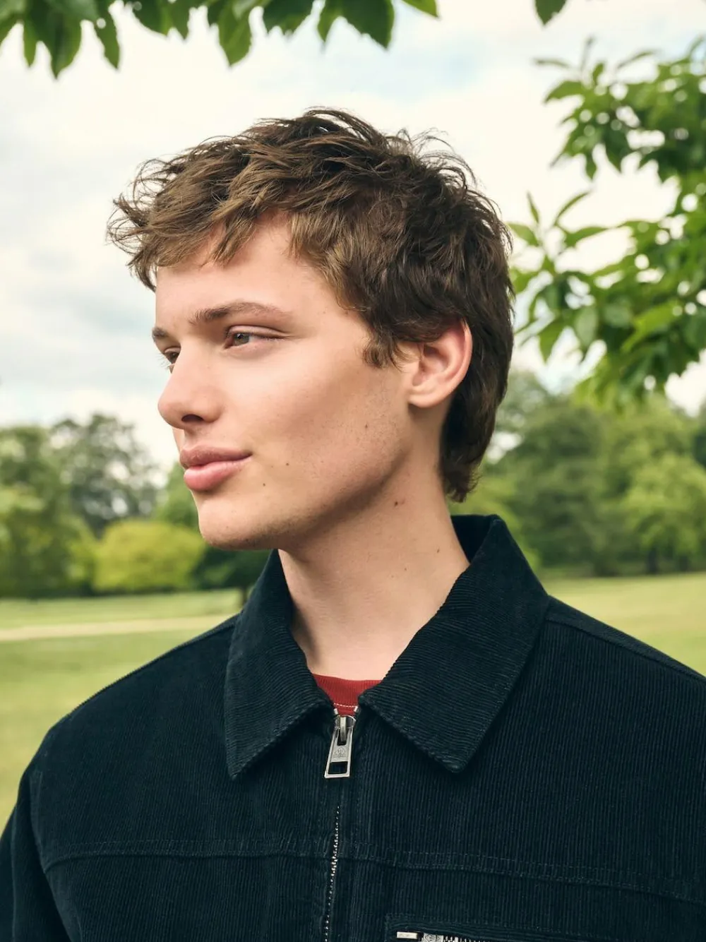 Discount Next Corduroy Borg Lined Jacket Black