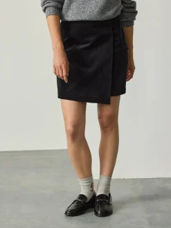 Next Corduroy Mini Wrap Skirt^Women Skirts