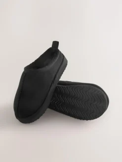 Discount Next Black Cosy Mule Slippers